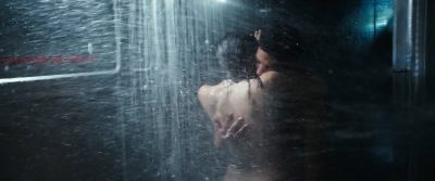 Callie Hernandez nude brief topless in shower - Alien Covenant (2017) HD 1080p BluRay (6)