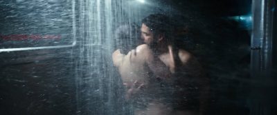 Callie Hernandez nude brief topless in shower - Alien Covenant (2017) HD 1080p BluRay (5)