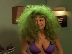 Elizabeth Kaitan nude topless and Julia Parton nude too - Vice Academy 4 (1995) (16)