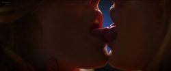 Samara Weaving hot in bikini and lesbian kiss with Bella Thorne - The Babysitter (2017) HD 1080p (6)