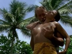 Demetra Hampton nude full frontal Cinzia Monreale and Cristina Garavaglia nude bush - Kreola (1993) (7)