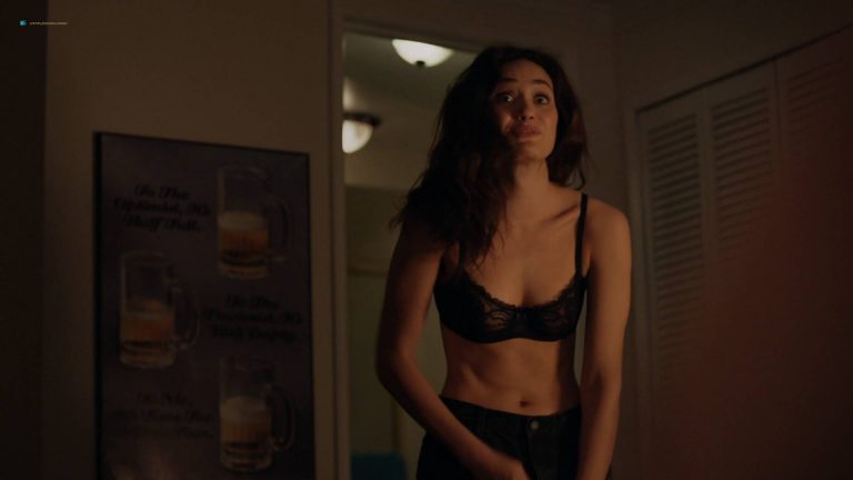 Emmy Rossum hot and sexy in lingerie – Shameless (2017) s08e01 HD 1080p Web