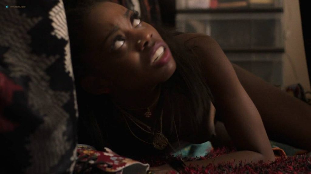 Birgundi Baker nude topless and sex - The Chi (2017) s1e1 Pilot HD 720p WEB (3)