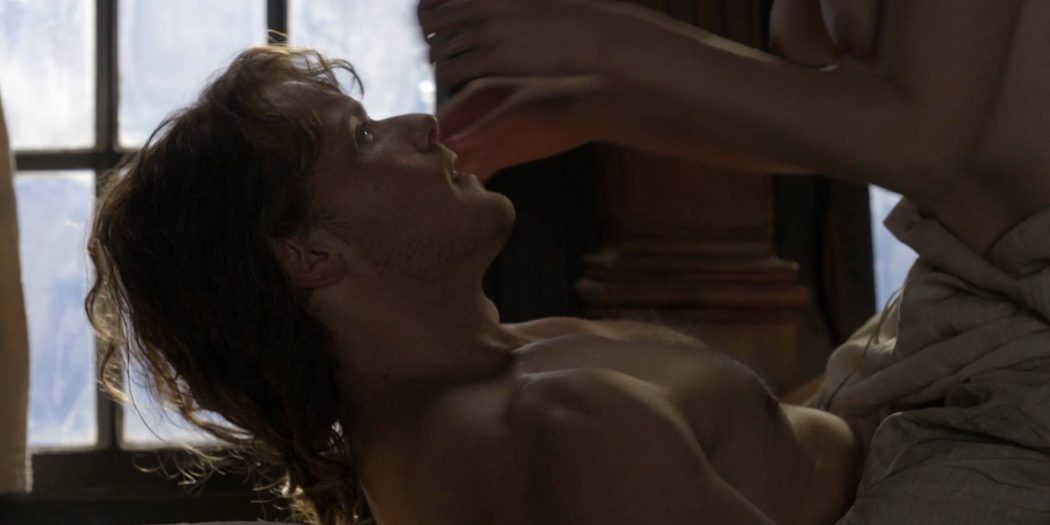 Caitriona Balfe nude brief topless in sex scene - Outlander (2017) s3e13 HD 1080p Web (6)