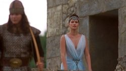Karina Lombard hot and sexy Tia Carrere hot cleavage - Kull the Conqueror (1997) HD 1080p Web (19)