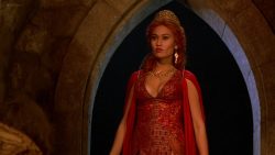 Karina Lombard hot and sexy Tia Carrere hot cleavage - Kull the Conqueror (1997) HD 1080p Web (4)