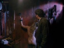 Kathleen Kinmont nude in the bath and T.C. Warner nude - The Art of Dying (1991) (14)