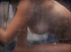 Kathleen Kinmont nude in the bath and T.C. Warner nude - The Art of Dying (1991) (9)