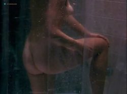 Kathleen Kinmont nude in the bath and T.C. Warner nude - The Art of Dying (1991) (6)