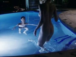 Kathleen Kinmont nude topless, butt and sex Meilani Paul and Lisa Marie Scott nude topless - The Corporate Ladder (1997) (3)