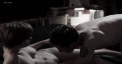 Lena Lauzemis nude bush and butt in mild sex scene - Stille Reserven (AT-DE-2016) (7)