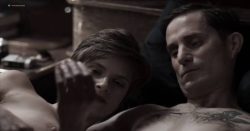 Lena Lauzemis nude bush and butt in mild sex scene - Stille Reserven (AT-DE-2016) (2)