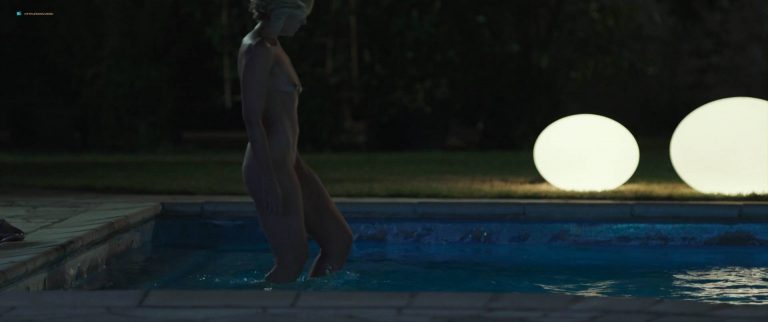 Toni Collette nude bush and boobs while skinny dipping – Madame (2017) HD 1080p WEB