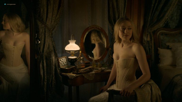 Dakota Fanning hot cleavage and Daisy Bevan sex – The Alienist (2018) s1e2 HD 1080p