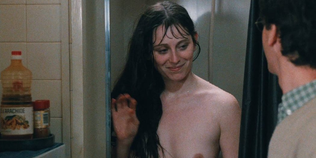 Macha Méril nude topless Laurence Cortadellas nude in shower - Vagabond (FR-1985) HD 1080p (2)