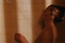 Patsy Kensit nude topless in the shower and Amy Irving nude full frontal - Kleptomania (1995) VHS (9)