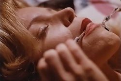 Patsy Kensit nude topless in the shower and Amy Irving nude full frontal - Kleptomania (1995) VHS (5)