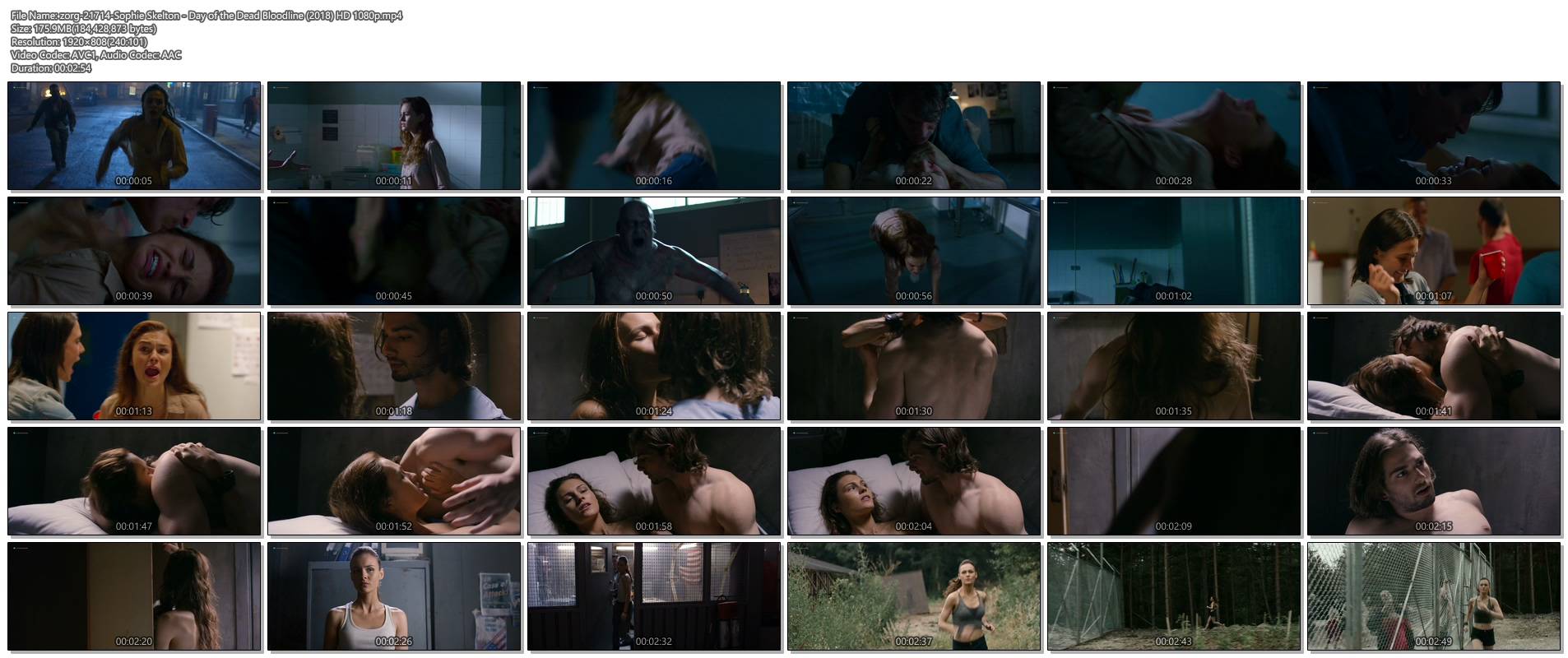 Sophie Skelton hot and sexy - Day of the Dead Bloodline (2018) HD 1080p (1)