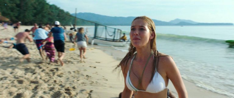 Charlotte Vega hot sexy and wet in bikini – American Assassin (2017) HD 1080p