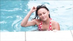 Briana Evigan hot in bikini and some sex Lisa Edelstein sexy - She Loves Me Not (2013) HD 1080p (9)