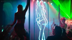 Margot Robbie hot and sexy as stripper and Katarina Cas hot - Terminal (2018) HD 1080p (10)