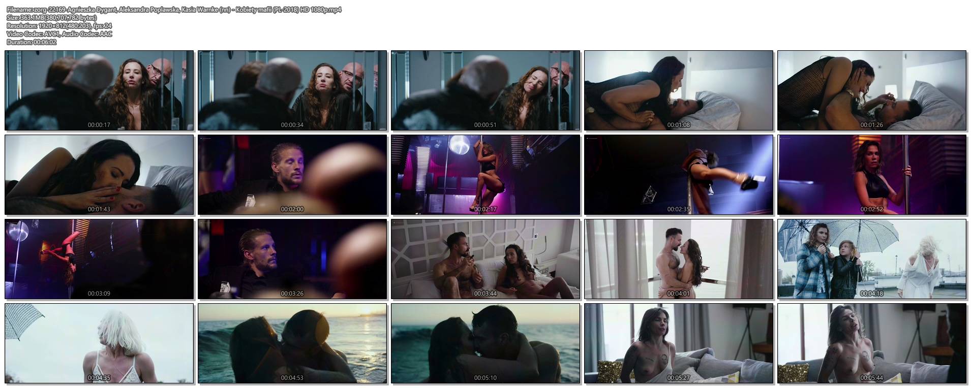 Agnieszka Dygant nude topless Aleksandra Poplawska nude bush Kasia Warnke c-true - Kobiety mafii (PL-2018) HD 1080p (1)