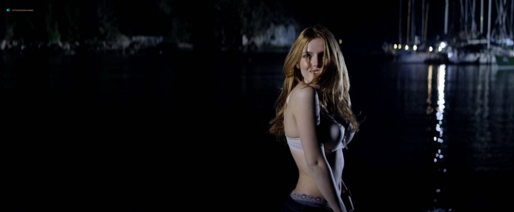 Bella Thorne hot in bar and undies- Midnight Sun (2018) HD 1080p Web (9)