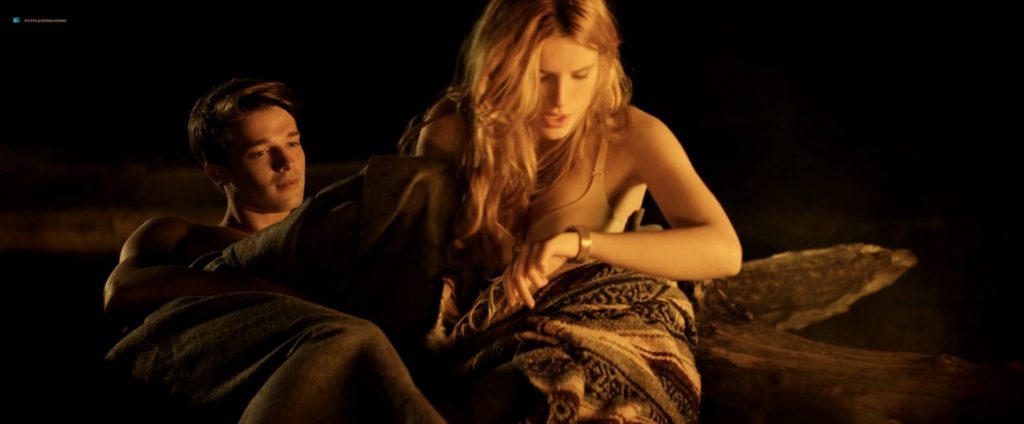 Bella Thorne hot in bar and undies- Midnight Sun (2018) HD 1080p Web (2)