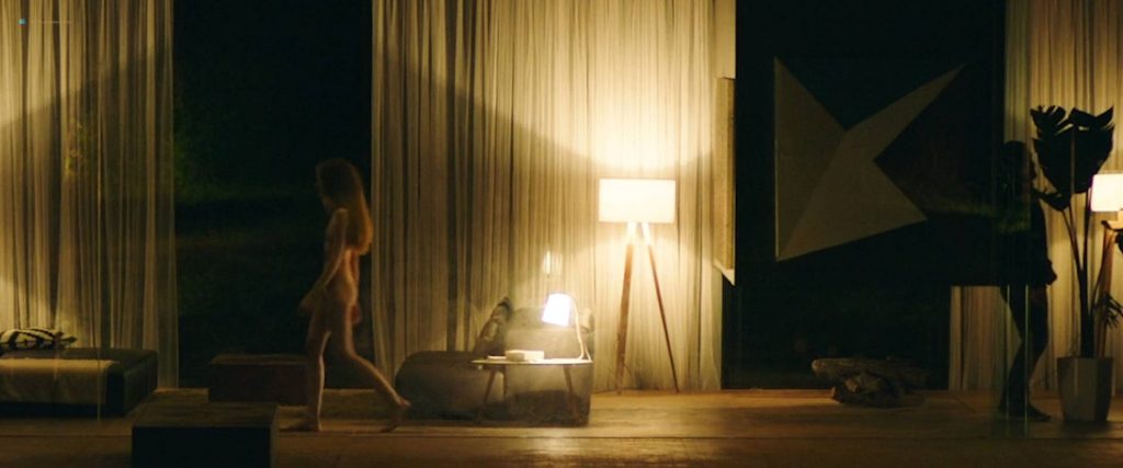 Haydée Lysander nude brief topless and bush - Black Hollow Cage (2017) HD 1080p Web (2)