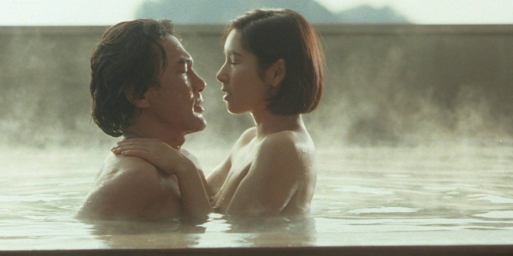 Hitomi Kuroki nude topless and sex - Lost Paradise (1997) HD 1080p web (9)