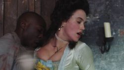 Jessica Brown Findlay hot sex and Holli Dempsey sex too – Harlots (2017) s2e3 HD 1080p (4)