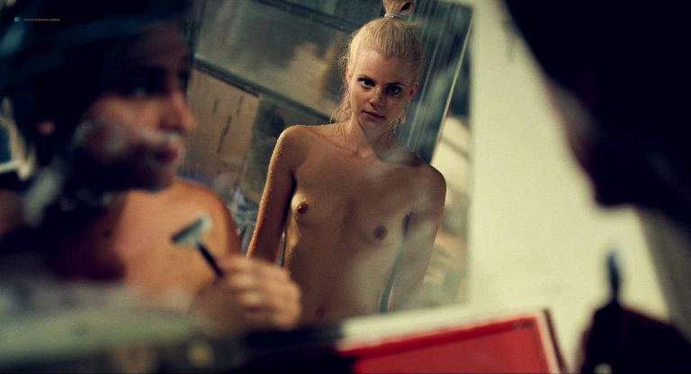 Juli Jakab nude bush and boobs in the shower – No Mans Island (HU-2014) HD 1080p WEB