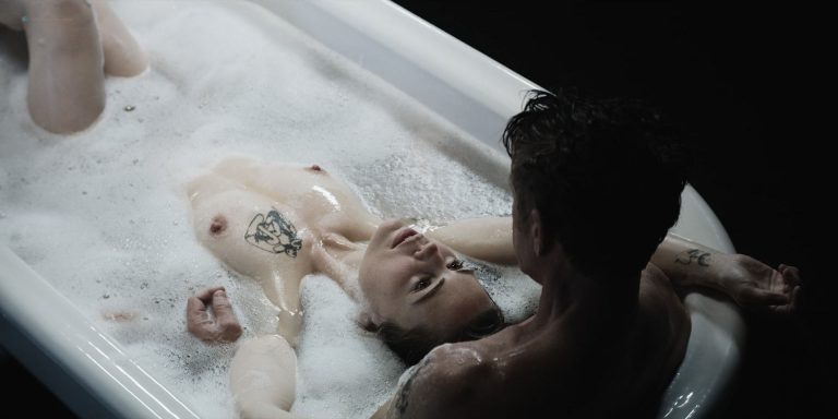 Melissa George nude topless in the tub in TV Show The First (2018) S1E5 HD 1080p