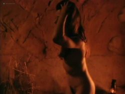Mia Sara nude bush, topless, wet and hot sex - Black Day Blue Night (1995) (17)