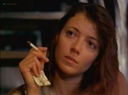 Mia Sara nude topless and sex in the shower - Undertow (1996) (17)