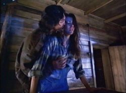Mia Sara nude topless and sex in the shower - Undertow (1996) (3)
