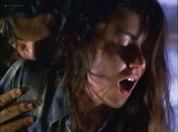 Mia Sara nude topless and sex in the shower - Undertow (1996) (2)