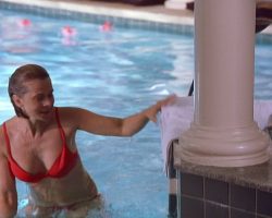 Nastassja Kinski hot and body double nude in shower - Say Nothing (2001) (6)