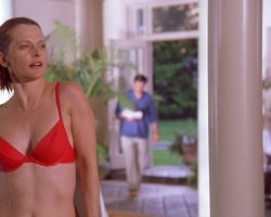 Nastassja Kinski hot and body double nude in shower - Say Nothing (2001) (5)