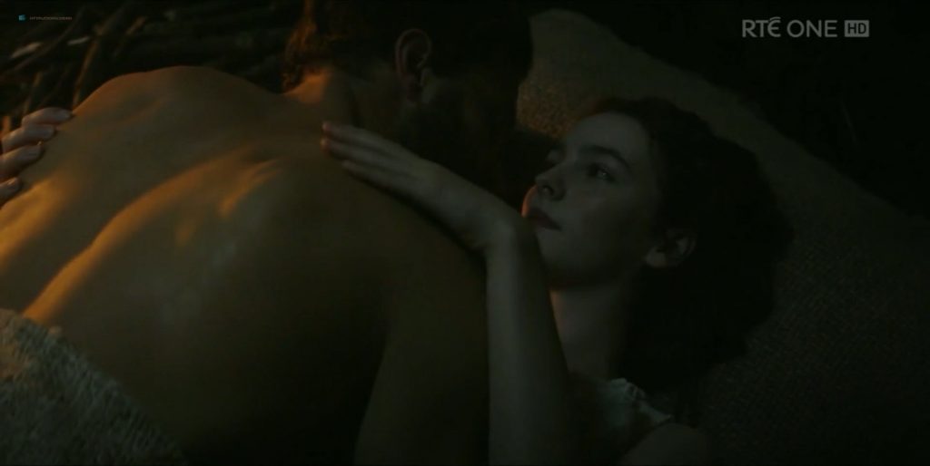 Ann Skelly hot, wet and see through - Death and Nightingales (UK-2018) s1e1 HDTV 1080p (4)