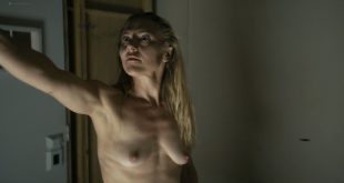 Dominique Swain nude butt and topless - Nazi Overlord (2018) HD 1080p (9)