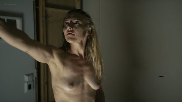 Dominique Swain nude butt and topless – Nazi Overlord (2018) HD 1080p