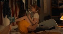 Emma Roberts hot and lot of sex Dree Hemingway nude boobs - In a Relationship (2018) HD 1080p WEB (12)