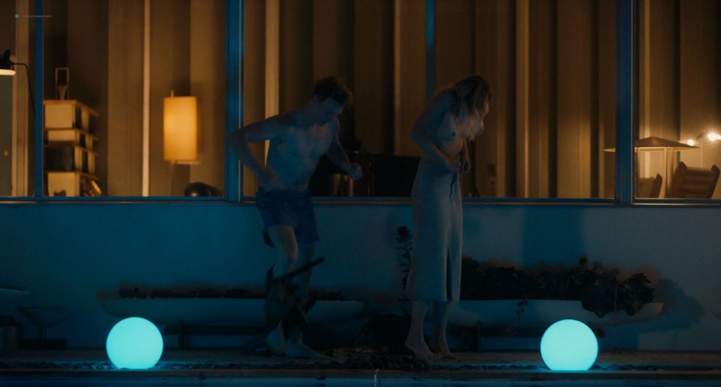 Emma Roberts hot and lot of sex Dree Hemingway nude boobs - In a Relationship (2018) HD 1080p WEB (6)