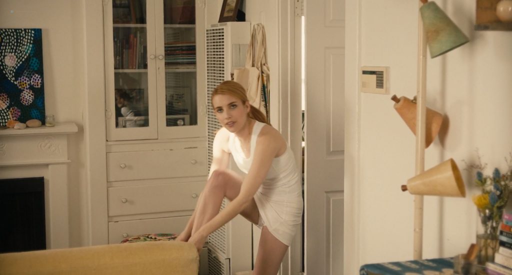 Emma Roberts hot and lot of sex Dree Hemingway nude boobs - In a Relationship (2018) HD 1080p WEB (2)