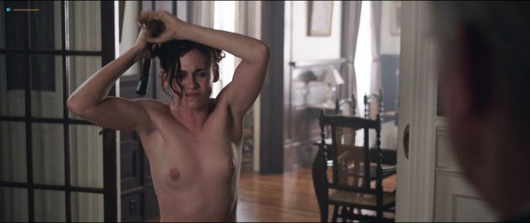 Kristen Stewart nude topless Chloe Sevigny nude topless and butt in Lizzie (2018) HD1080p BluRay