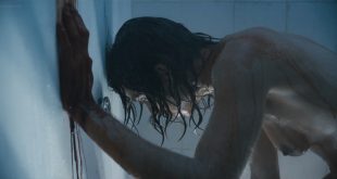 Natalia Tena nude sideboob in the shower - Origin s01e10 (2018) HD 1080p (3)