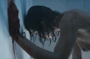 Natalia Tena nude sideboob in the shower - Origin s01e10 (2018) HD 1080p (3)