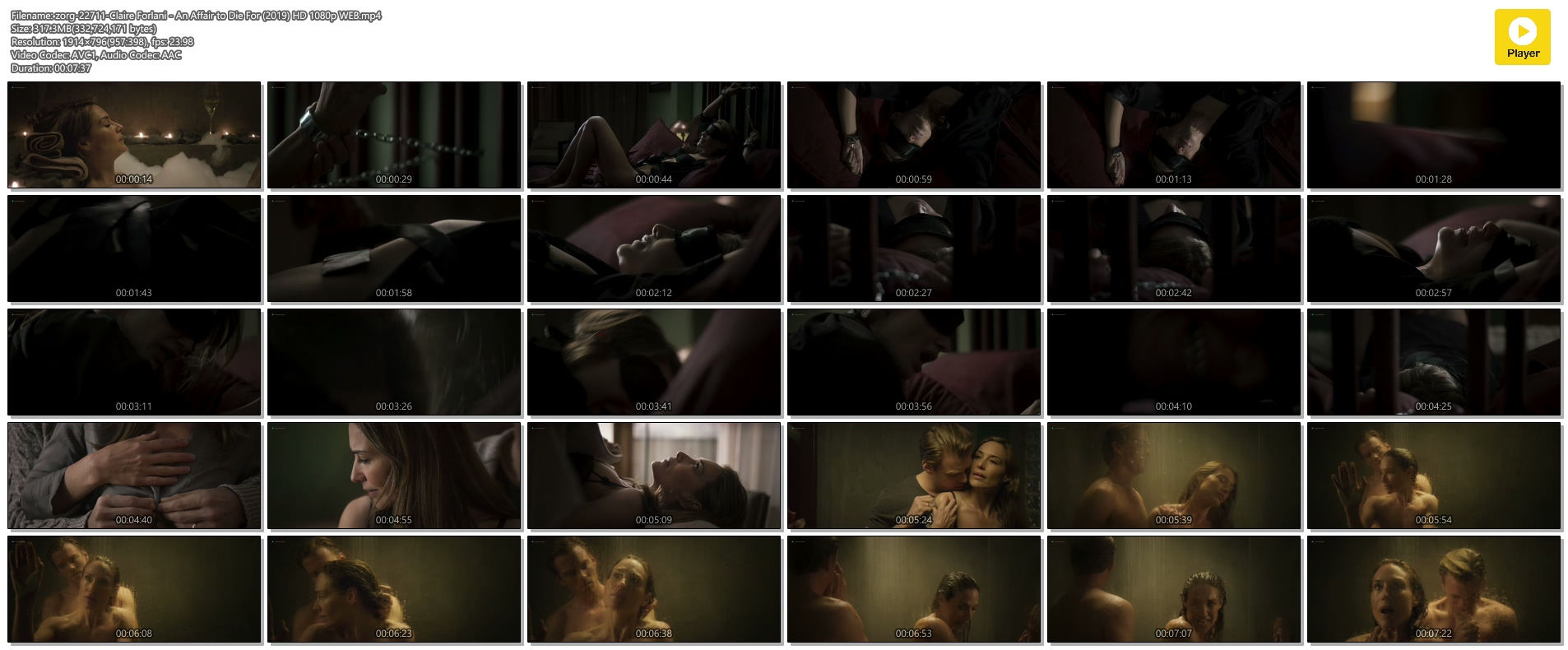 Claire Forlani tied up in hot sex scene - An Affair to Die For (2019) HD 1080p WEB (1)