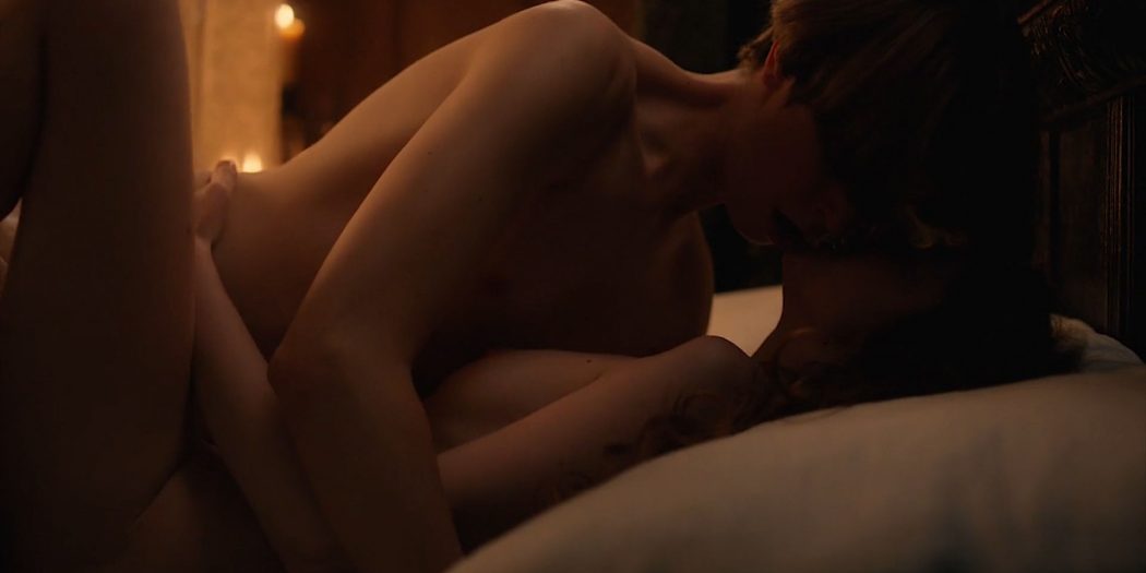 Charlotte Hope nude topless and sex - The Spanish Princess (2019) s1e2 HD 1080p Web (6)